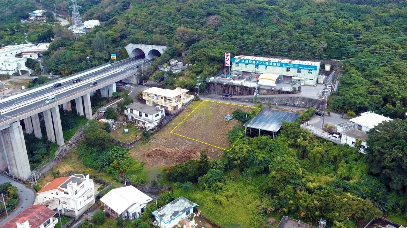北中城村屋宜原 売地242坪