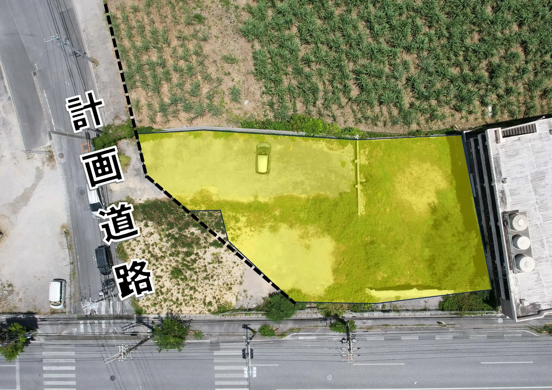 うるま市高江洲 宅地・雑種地 192坪